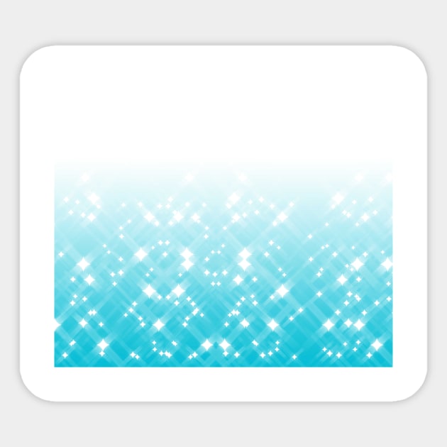 Gradient Blue Sparkles Sticker by saradaboru